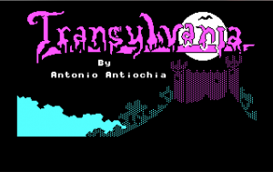 Transylvania Title Screen